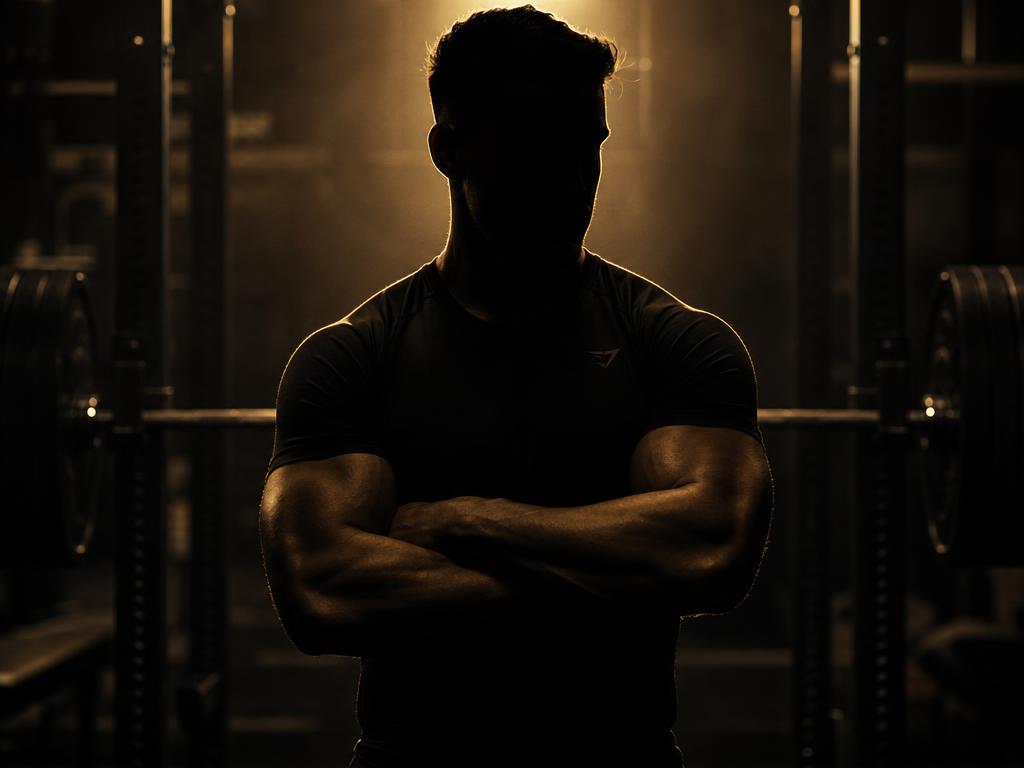 Confident, fit man representing the Trivaxa Male Enhancement customer